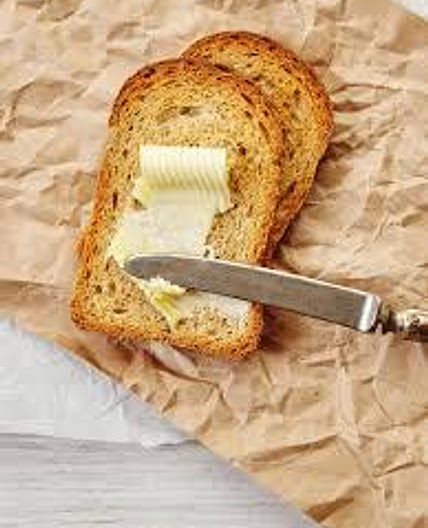 Pão com manteiga light