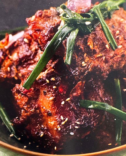 Vietnamese grilled pork ribs