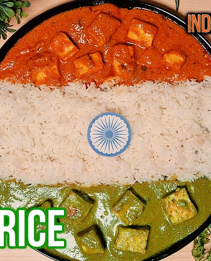 Independence Day Special: Tiranga Gravy Rice