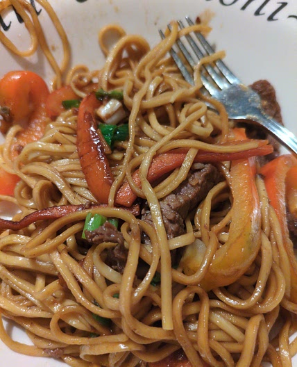 Chloe's beef stirfry