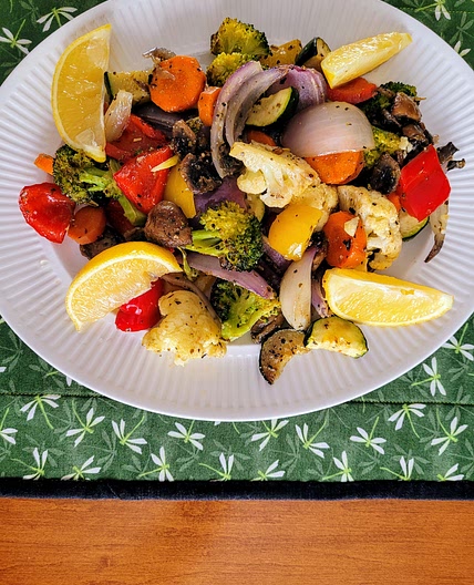 Easy Roasted Mixed Vegetables