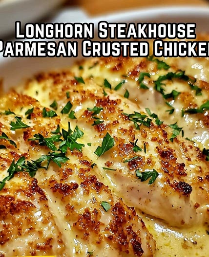 Longhorn Parmesan Crusted Chicken