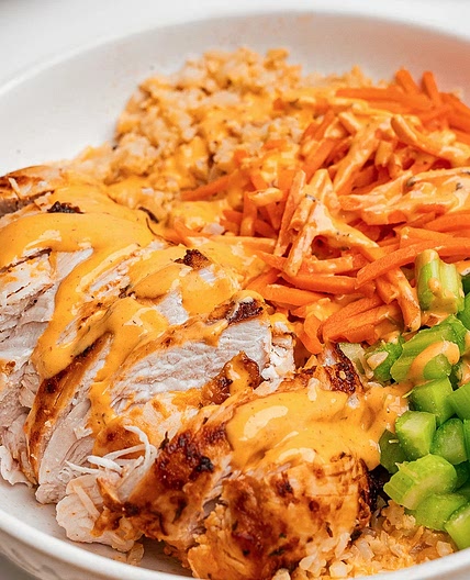 Buffalo Ranch Chicken Bowl