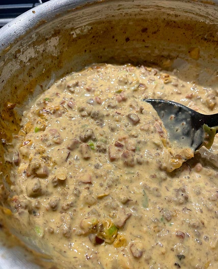 ScoFo’s Andouille queso dip