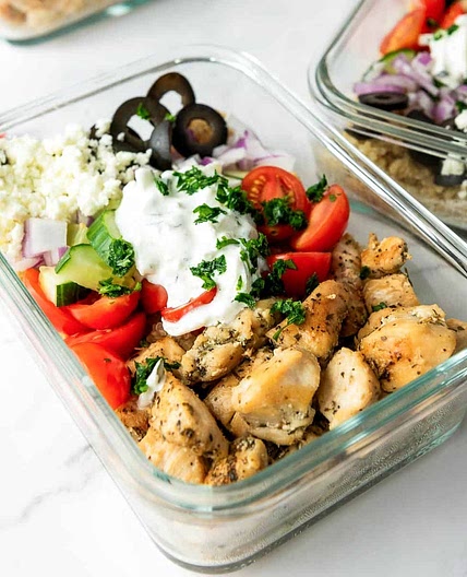 Mediterranean Chicken Bowls