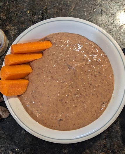Ginger Lime Black Bean Hummus