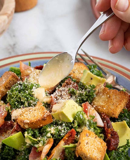 BLT Kale Caesar Salad