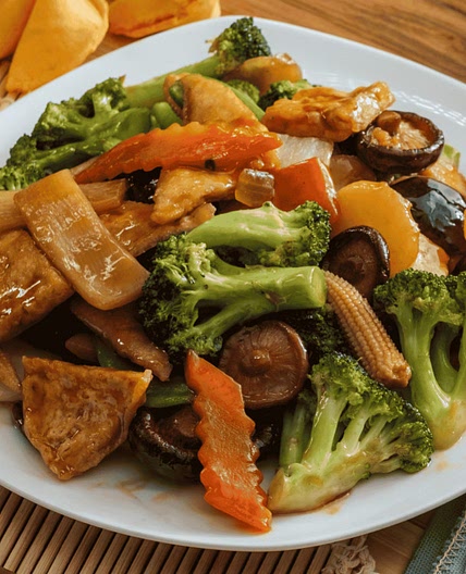 Chinese Vegetarian Stir-Fry