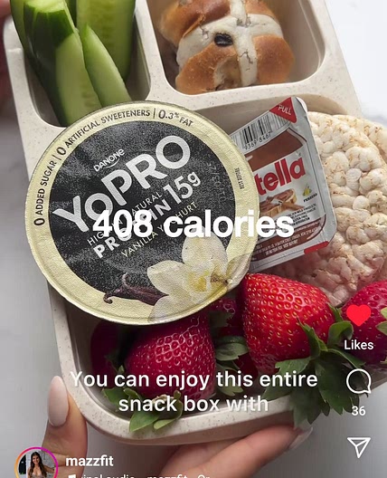 Sweet snack box