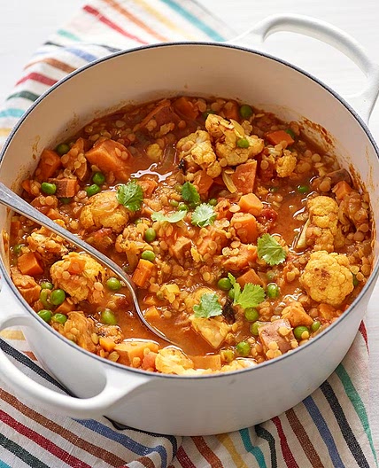 Vegetable dhansak