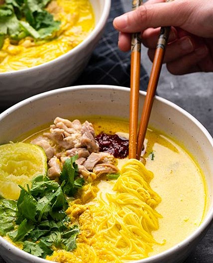Indonesian Chicken Noodle Soup (Soto Ayam) | Marion's Kitchen