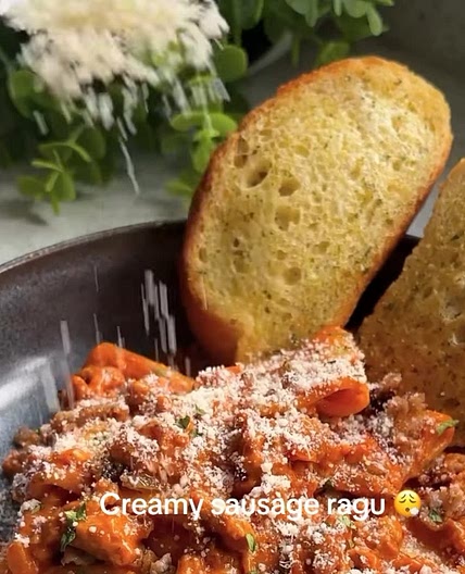 Creamy Sausage Ragu