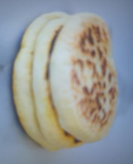 Homemade pita bread