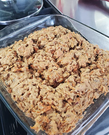Crunchy Sweet Potato Protein Loaf