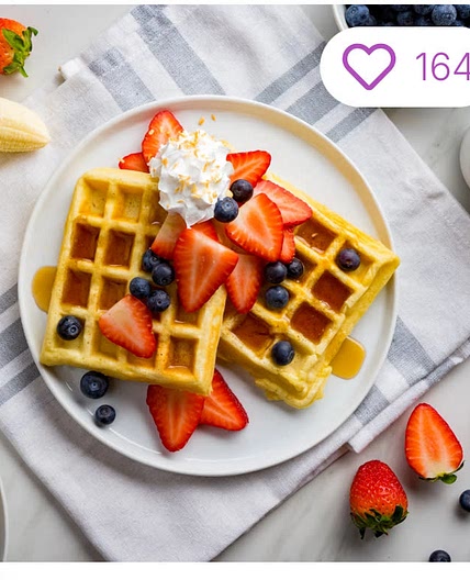 Waffles.   Gaufres by Chaya