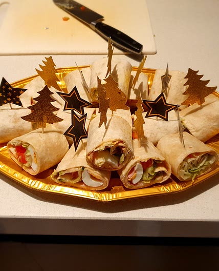 Koude wraps gezond