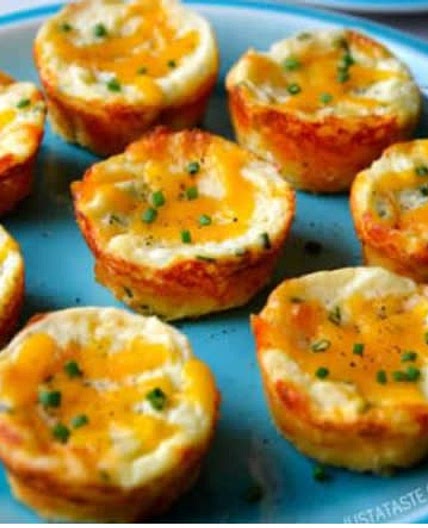 Leftover Mashed Potato Muffins