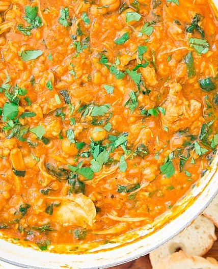 one-pot chicken tikka masala stew