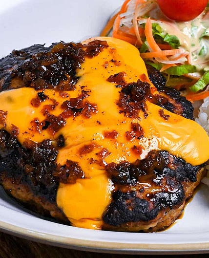 Bikkuri Donkey Copycat Hamburg Steak