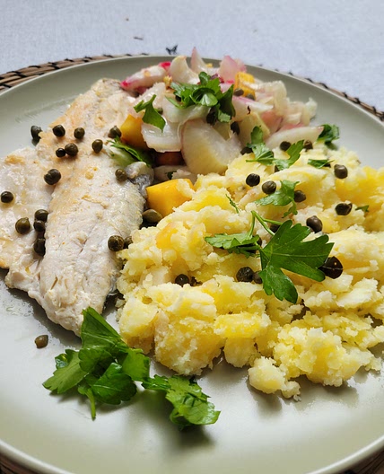 Sea Bass with Puree