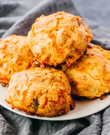 Savory Cheddar Cheese Biscuits