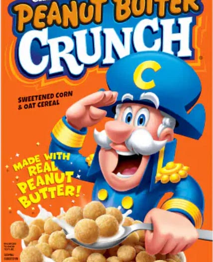 Peanut butter Captain crunch with peanut butter