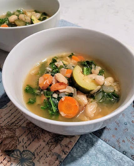 Zucchini White Bean Soup