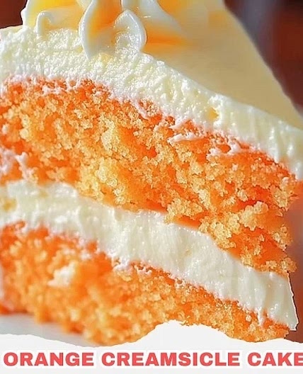Orange Creamsicle Cake