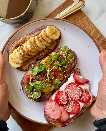 Sweet Potato Toasties