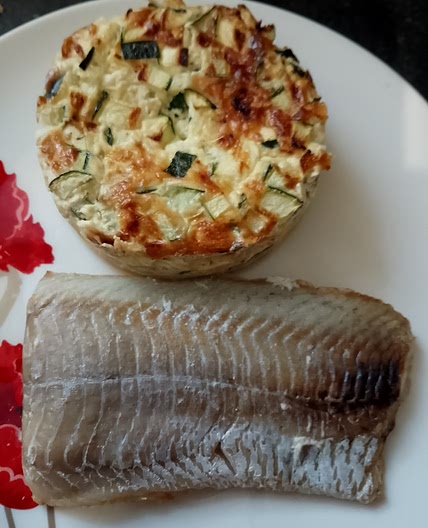 Petite quiche à la courgette