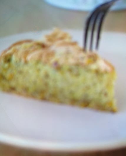 Flourless pistachio cake