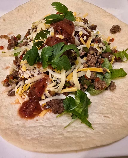 Beef Tortilla Wraps