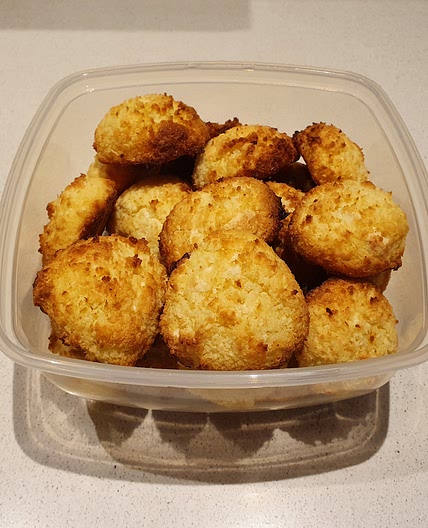 Kokosbollen met witte chocolade
