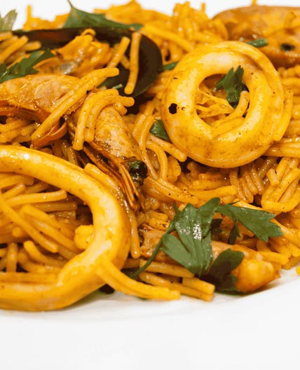 Spanish Seafood Pasta
