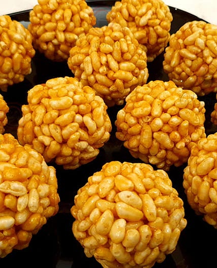 Quick & Easy Murmura Laddu Recipe - Perfect Festive Treat