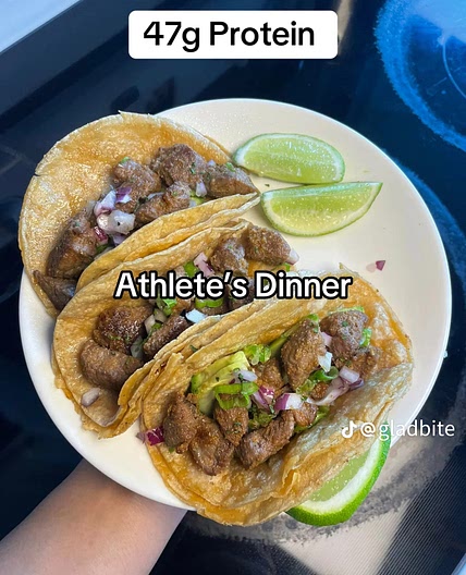 High Protein Steak Tacos