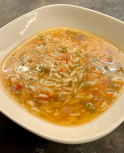 Orzo minestrone soup