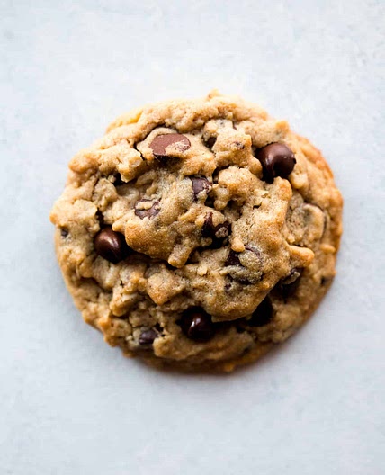 Big Fat Peanut Butter Oatmeal Chocolate Chip Cookies
