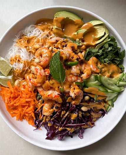 Spring Roll Salad