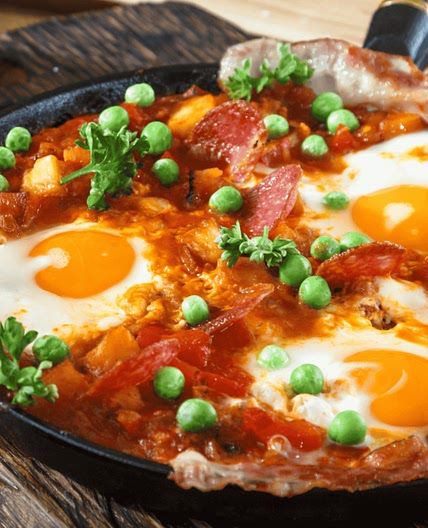 Spanish Flamenco Eggs