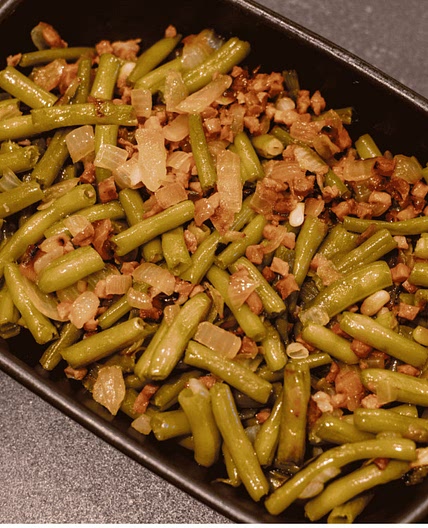 Spanish Green Beans with Ham