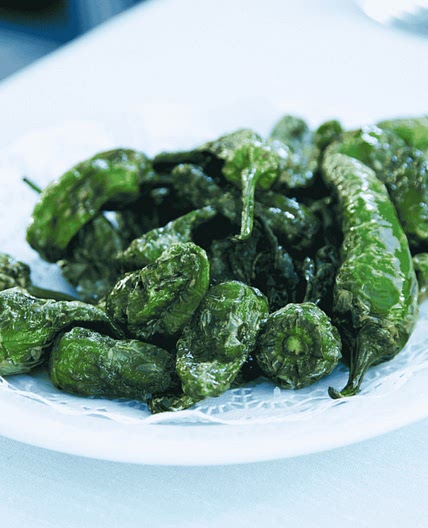 Spanish Fried Green Peppers