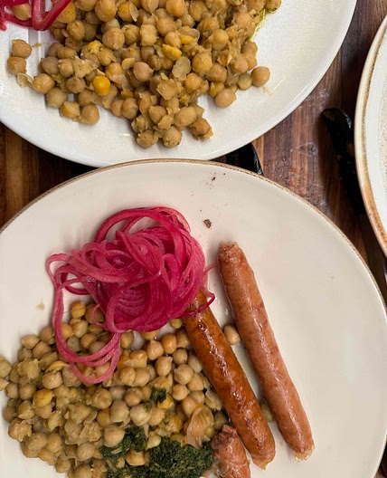 Pickled red onions