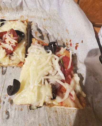 Low carb Meat pizza