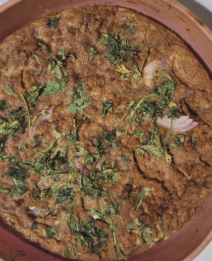 Egg with whole wheat flour
