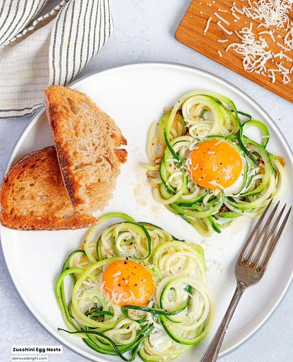 Zucchini Egg Nests
