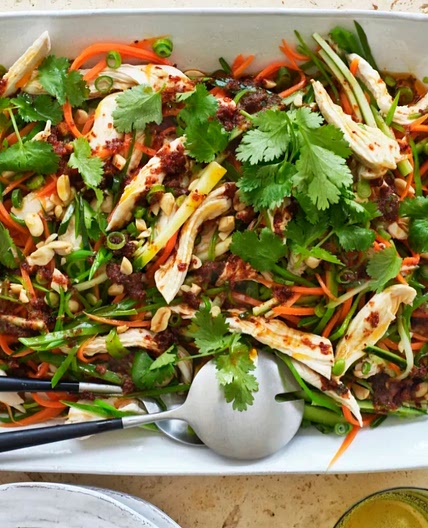 Poached Chicken Salad