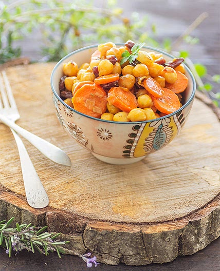 Garbanzos agridulces