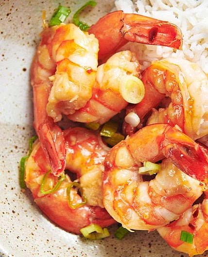 Honey-Garlic Shrimp