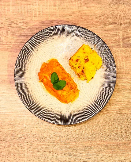 Chicons aux jambon, crème de tandoori
